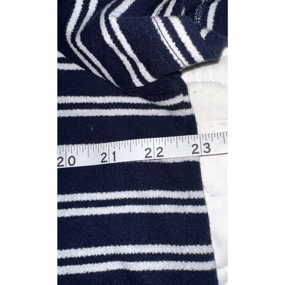 Michael Kors Men's Striped Short Sleeve Polo Blue Multi Size Large Spread Collar - Picture 8 of 9